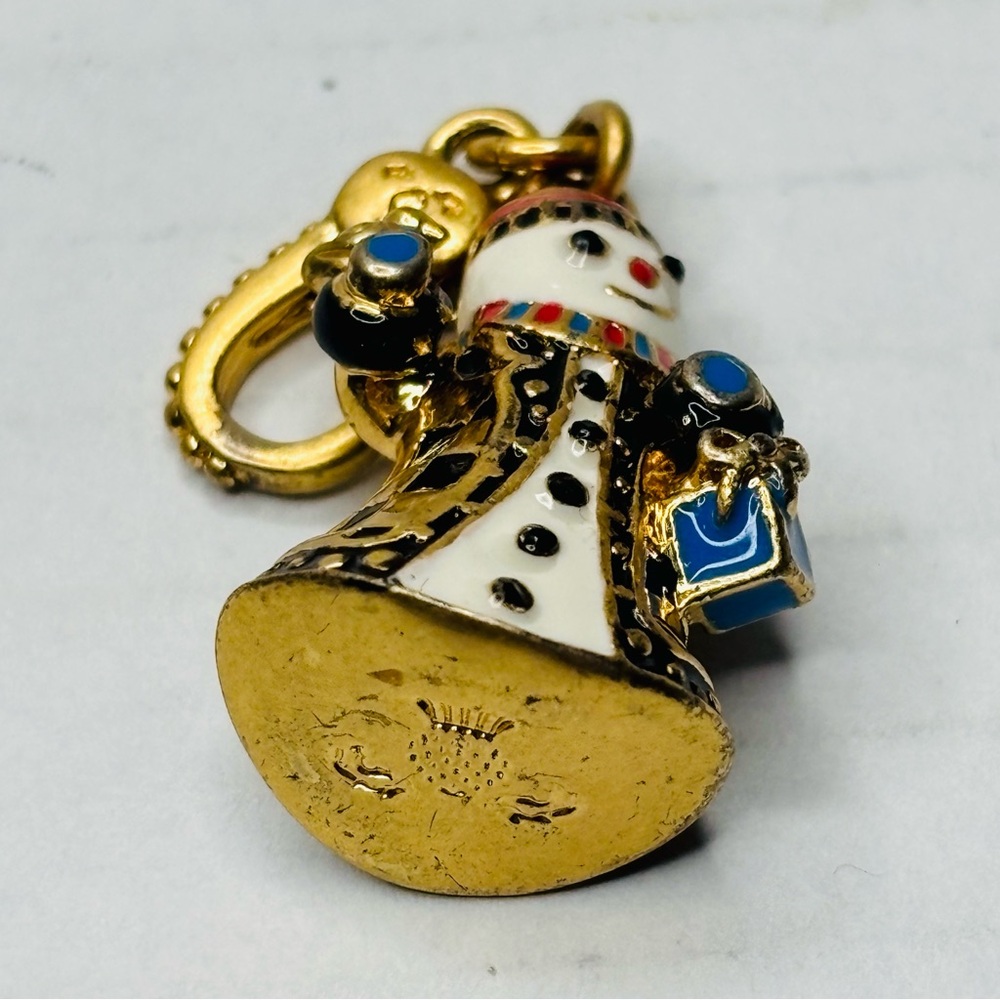 JUICY COUTURE Rare Vintage 2007 Limited Edition Snowman Charm - Picture 3 of 3
